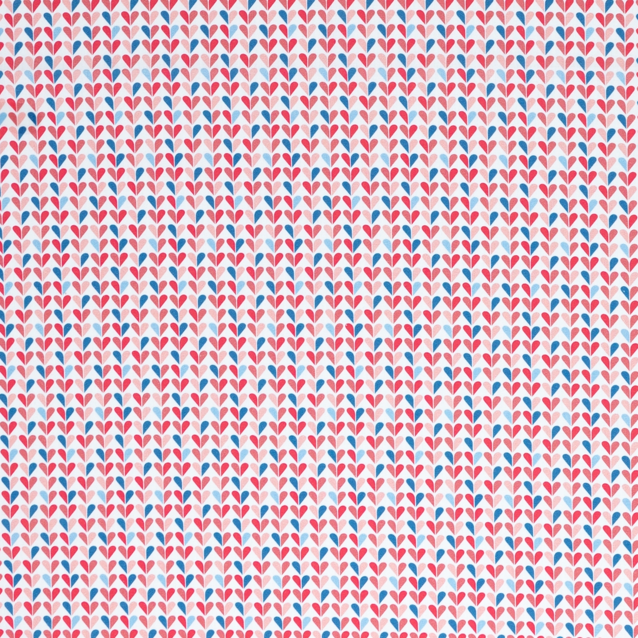 Swafing Baumwolle - Herzen - Weiß